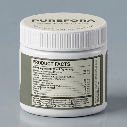 Protect your cat from plaque buildup and expensive vet bills with PureFora
